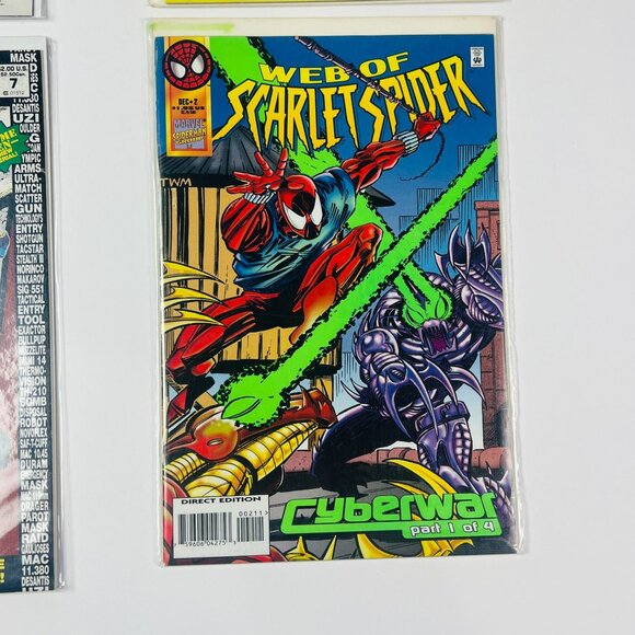 Marvel & Image 4 Comics Scarlet Spider,Shadowhawk, The Punisher Scarlet Spider - Picture 4 of 5